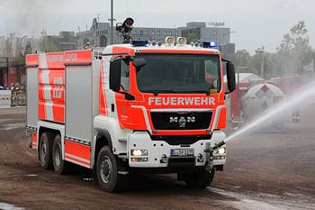 Neues GTLF für die Feuerwehr Leipzig. Foto: Michael Klöpper