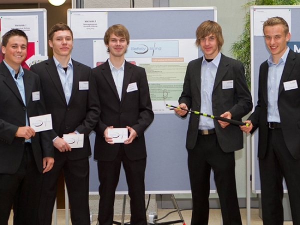 Schulprojekt-Gruppe. Foto: business@school
