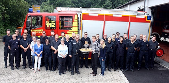 Dankeschoen an die Feuerwehr Herdecke. Foto: Christian Arndt / Feuerwehr