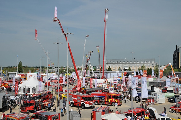 Interschutz 2015: Mehr als 1300 Aussteller werden erwartet. (Das Bild zeigt die Interschutz 2010). Foto: Rüffer