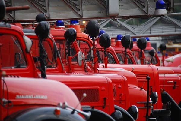 Bis zu 100 historische Einsatzfahrzeuge werden auf der Interschutz beim Feuer-wehr-Oldtimertreffen am 13. Juni erwartet. Symbolfoto: Brand/Feuerwehrfreune Oldenburg