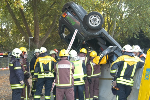 Die Ausbildung auf den Rescue Days 2014. Foto: Preuschoff