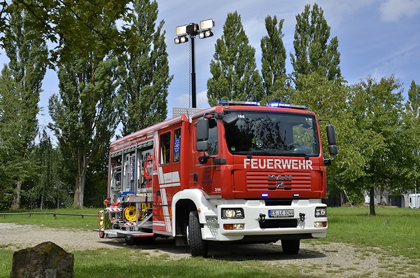 Ein LF 20/16 von BAI auf MAN TGM 15.280 LL der Abteilung Stetten, FF Leinfelden-Echterdingen. Die deutsche Niederlassung zieht im Februar nach Pforzheim. Foto: Olaf Preuschoff