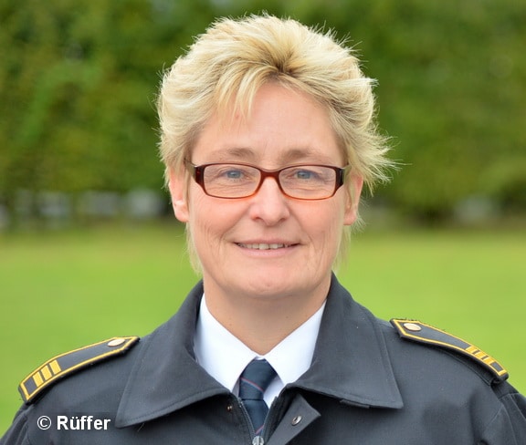 Städtische Branddirektorin Sabine Voss leitet in Dormagen die neue Stabsstelle für Sicherheit. Foto: Rüffer