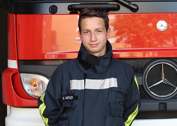 Feuerwehrmann Thomas Wiethoff. Foto: privat