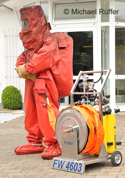 Chemikalienschutzanzüge für die Feuerwehr