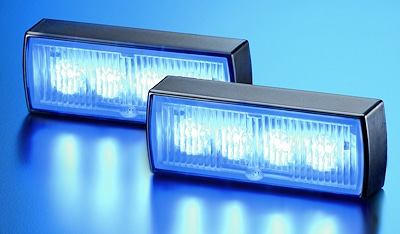 Hella BSN LED Frontblitzer Blau Blaulicht Blinklicht