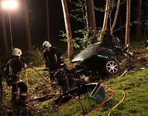 Tödlicher Unfall bei Höchstadt. Foto: news5.de