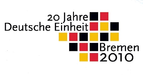 Logo "Tag der Deutschen Einheit 2010". Logo "Tag der Deutschen Einheit 2010".