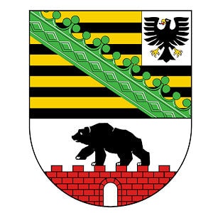 Wappen Sachsen-Anhalt.