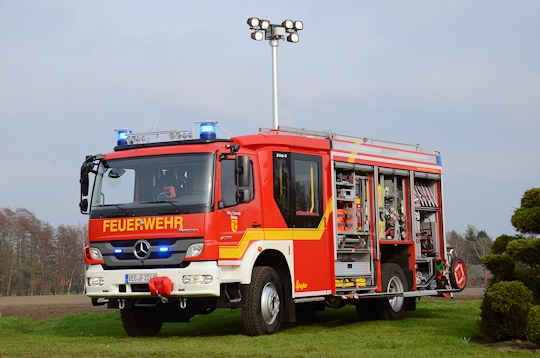 HLF 20 der Feuerwehr Dinklage. Symbolfoto: Preuschoff