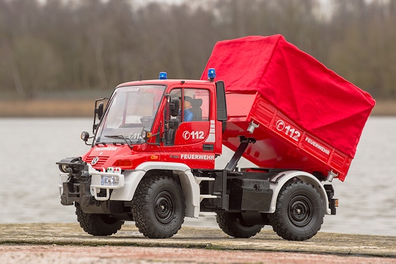 Feuerwehr-Unimog von Carson. Foto: Rüffer