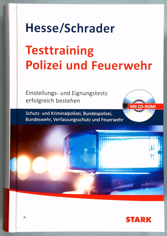 Testtraining Polizei und Feuerwehr