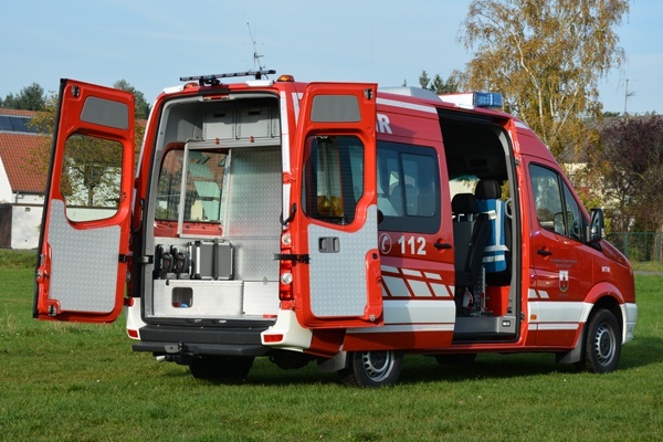 Der MTW der Feuerwehr Zirndorf-Lind. Foto: A. Müller