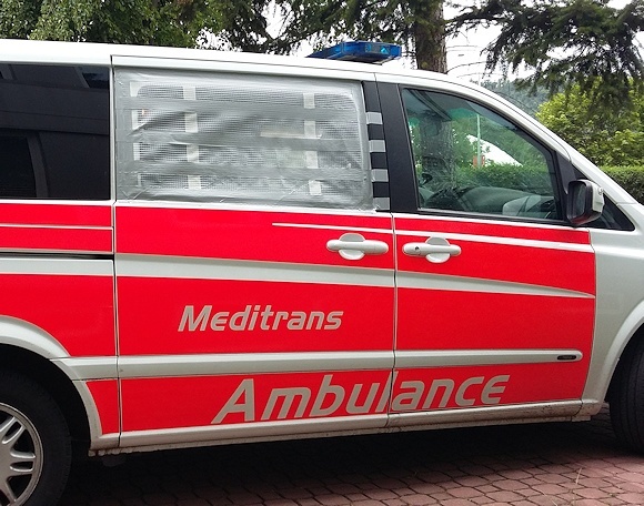 Repariertes Organ-Transportfahrzeug. Foto: Feuerwehr Düsseldorf