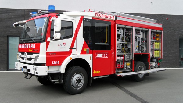 Das neu LF 20 der Freiwilligen Feuerwehr Erfurt-Melchendorf. Foto: Welzel/Feuerwehr