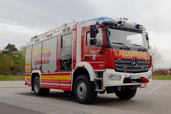 Das neue HLF 20 der Feuerwehr Dürnbach. Foto: Feuerwehr Dürnbach