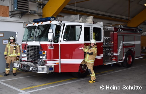 Deutsche Kräfte, amerikanische Taktik und teilweise auch US-Technik zeichnen das Fire Department der U.S. Army Garrison Stuttgart aus. Foto: Heino Schütte