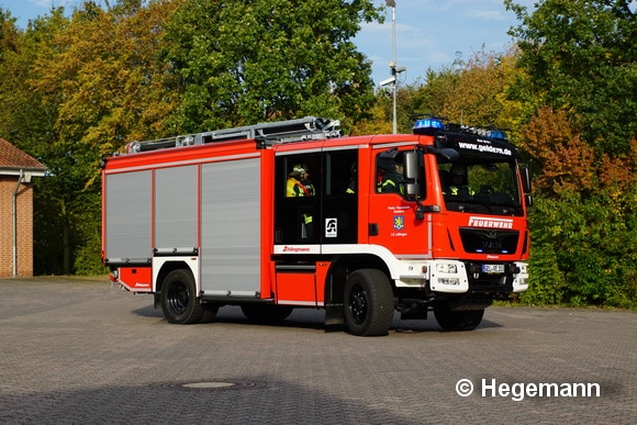 Die FF geldern stellte im Herbst 2016 das erste HLF 20 mit Varus-Aufbau von Schlingmann in Dienst. Foto: Hegemann