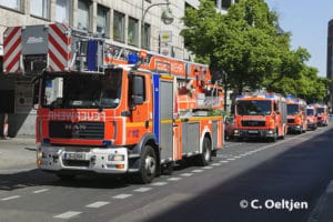 Drehleiter der Feuerwehr Berlin