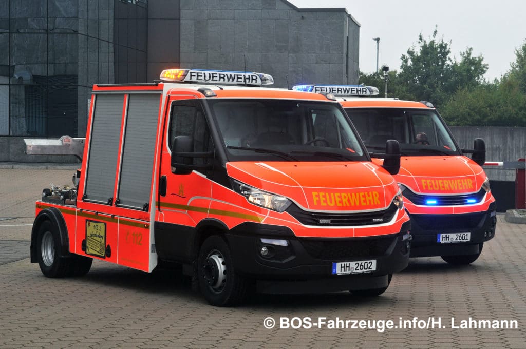 Feuerwehr Hamburg Zwei Neue Vorausrustwagen Fur Den Elbtunnel Feuerwehr Magazin