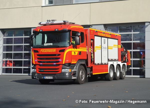 Die größten Feuerwehrfahrzeuge Deutschlands