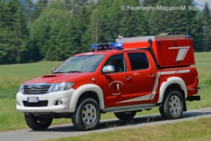 KTF-A der Feuerwehr Niederrasen (Südtirol, Italien) auf Pick-up Toyota Hilux Double Cab 3.0 D-4D.