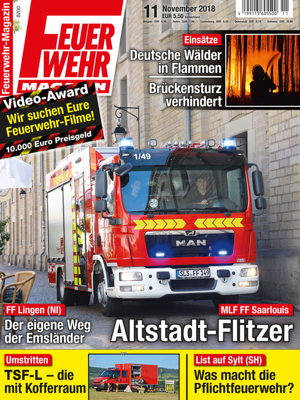 Produkt: Feuerwehr-Magazin 11/2018 Digital