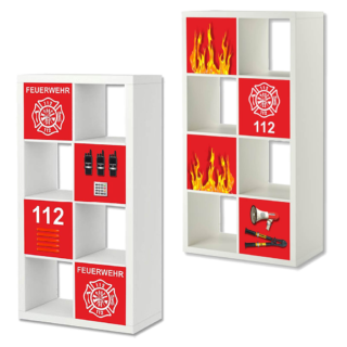 Feuerwehr Möbelaufkleber