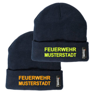 Feuerwehr Mütze mit Text