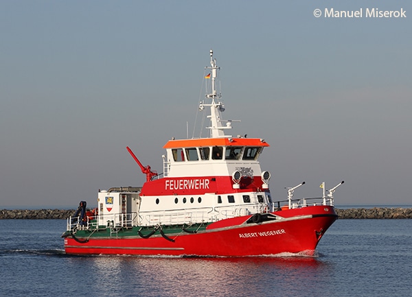 Feuerlöschboot "Albert Wegener"