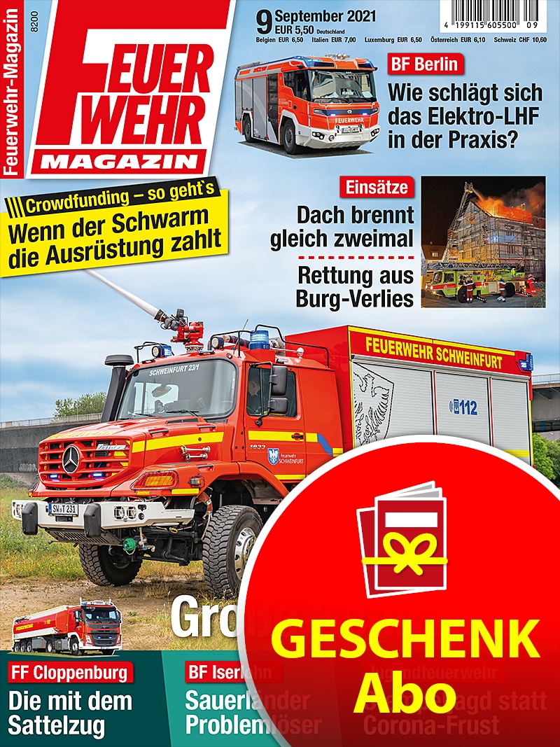 Produkt: Feuerwehr-Magazin Geschenkabonnement Print