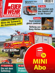 Produkt: Feuerwehr-Magazin Miniabo 