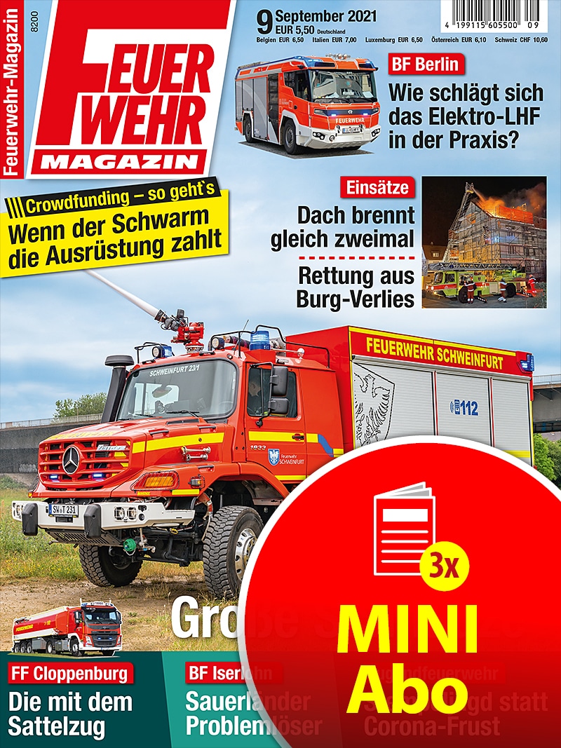 Produkt: Feuerwehr-Magazin Miniabo
