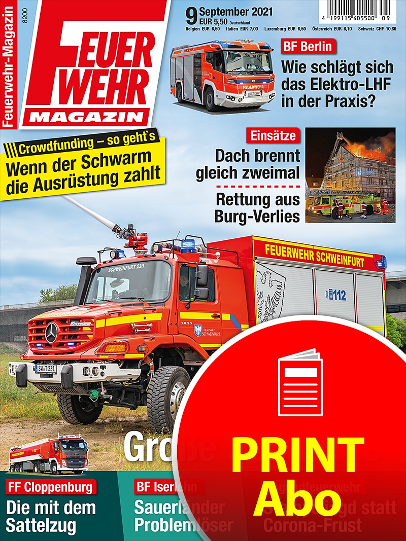 Produkt: Feuerwehr-Magazin Jahresabonnement Print