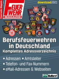 Produkt: PDF-Download: Download Liste der Berufsfeuerwehren in Deutschland