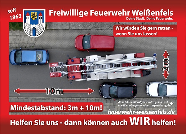 Deutschlandfahne auf Feuerwehrautos, verboten oder erlaubt