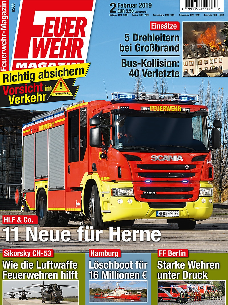 Produkt: Feuerwehr-Magazin 2/2019 Digital