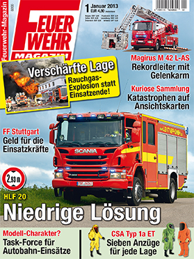 Produkt: Feuerwehr-Magazin 1/2013 Digital