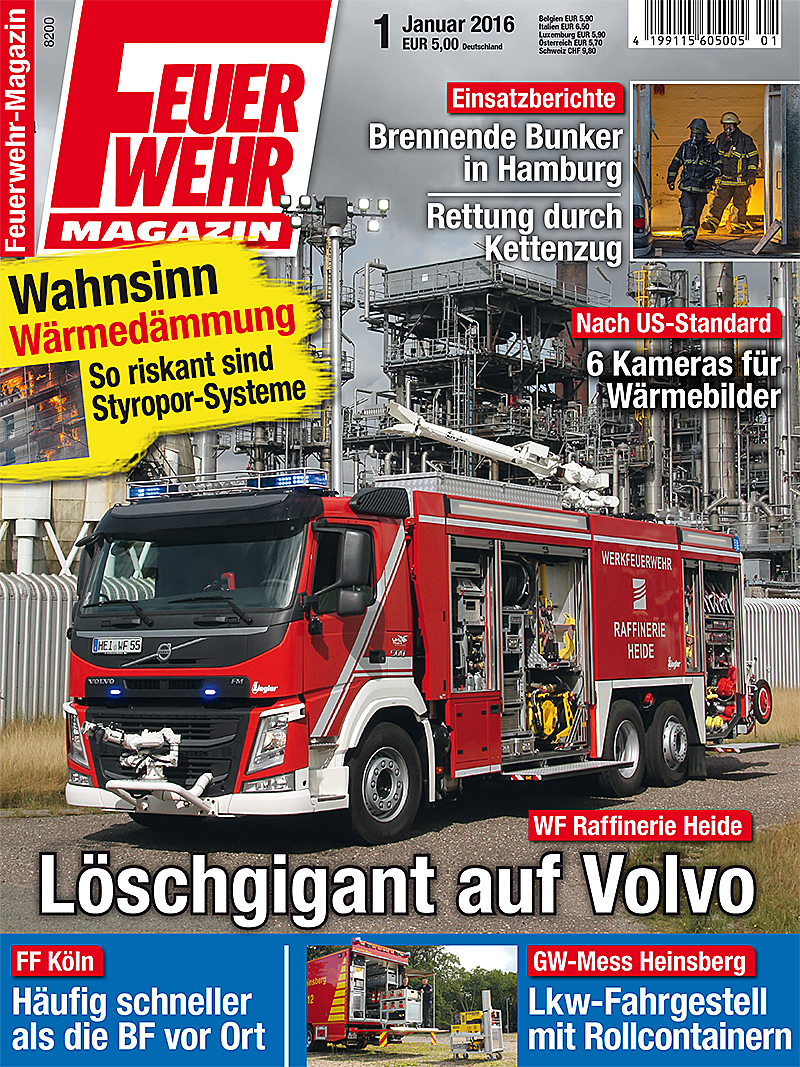 Produkt: Feuerwehr-Magazin 1/2016 Digital