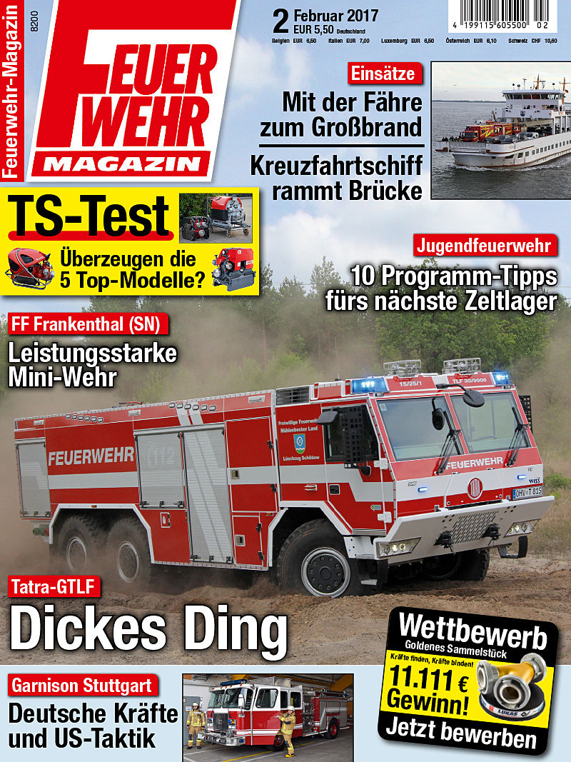 Produkt: Feuerwehr-Magazin 2/2017 Digital