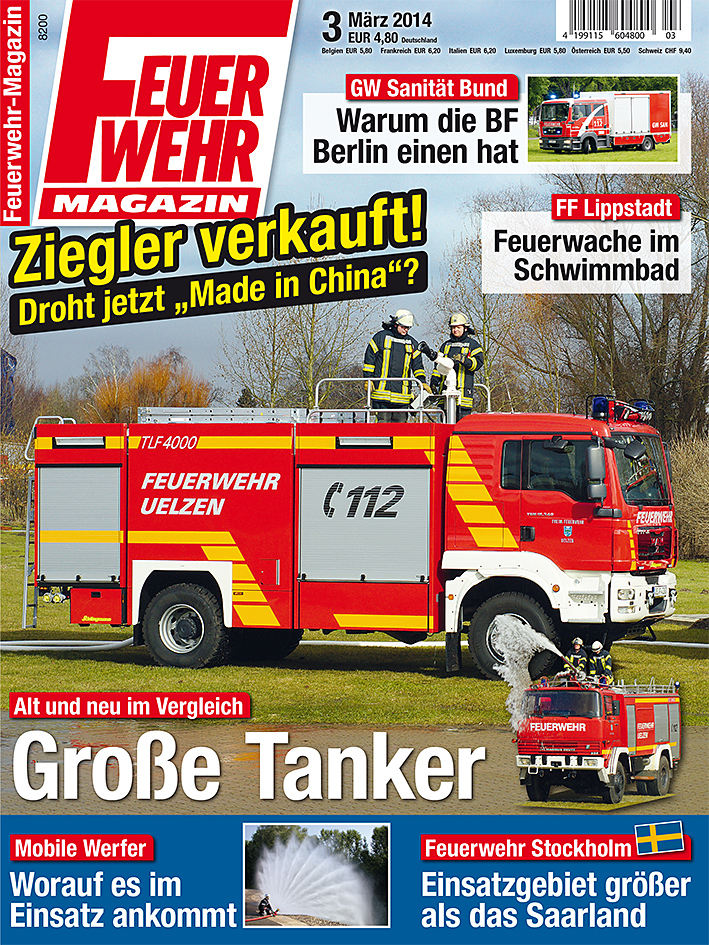 Produkt: Feuerwehr-Magazin 3/2014 Digital