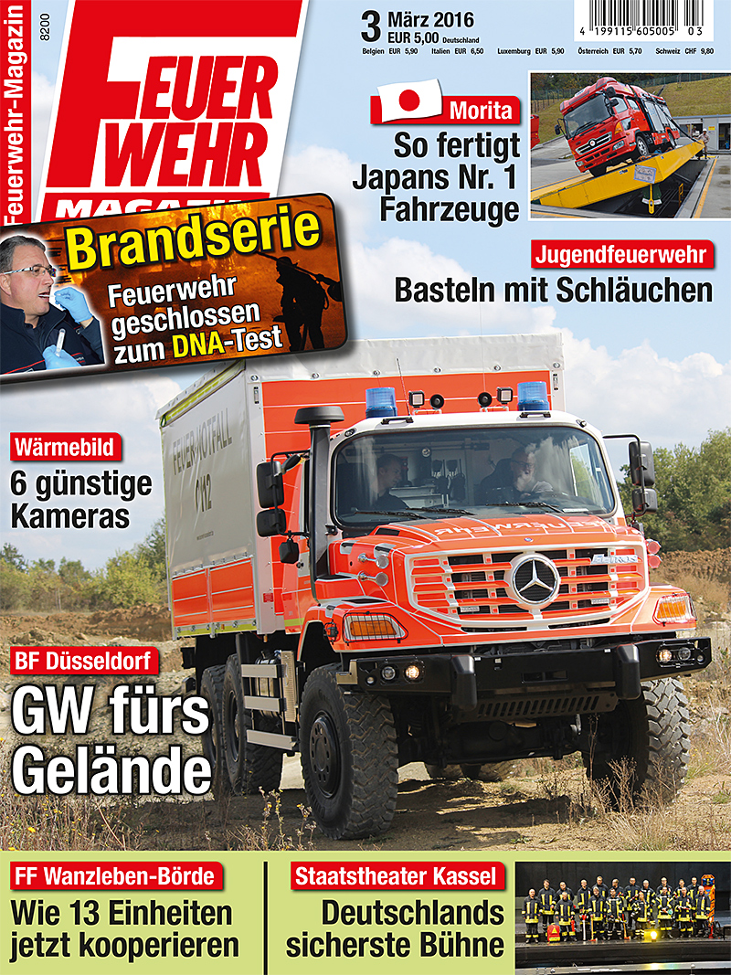 Produkt: Feuerwehr-Magazin 3/2016 Digital