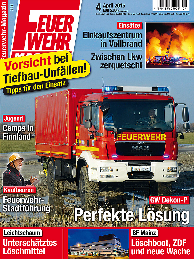 Produkt: Feuerwehr-Magazin 4/2015 Digital