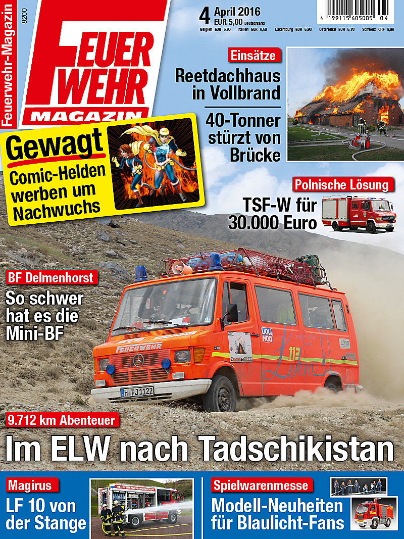 Produkt: Feuerwehr-Magazin 4/2016 Digital