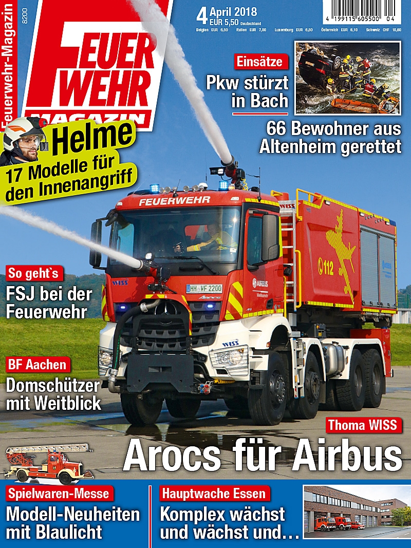 Produkt: Feuerwehr-Magazin 04/2018 Digital