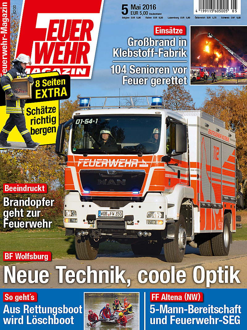 Produkt: Feuerwehr-Magazin 5/2016 Digital