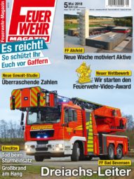 Produkt: PDF-Download: Feuerwehr-Magazin Digital 05/2018