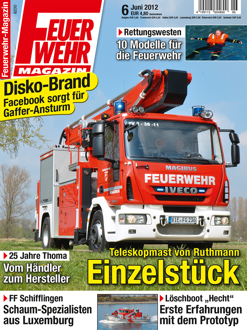 Produkt: Feuerwehr-Magazin 6/2012 Digital