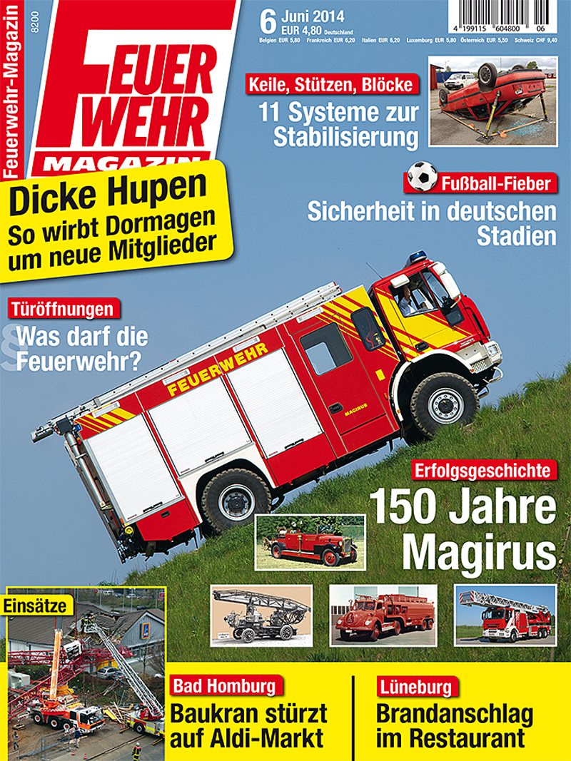 Produkt: Feuerwehr-Magazin 6/2014 Digital